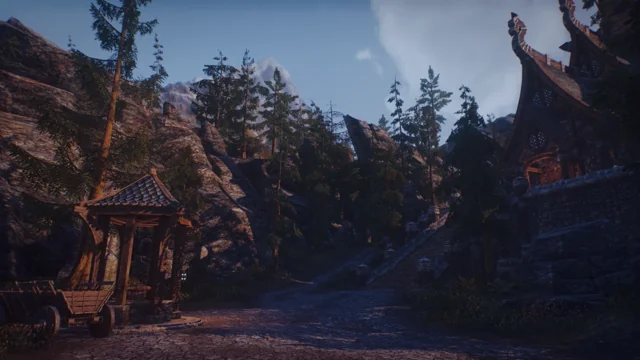 The pine courtyard